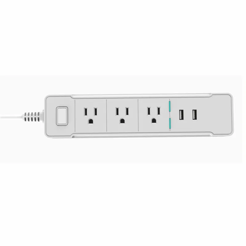 Умная розетка с 3 выходами переменного тока и 2 USB-выходами 50 шт. | Электроника