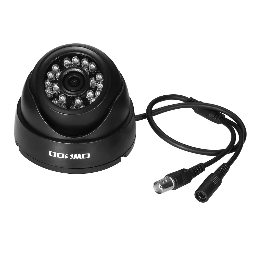 

KKmoon AHD Camera 1080P CCTV Security AHD Camera 2.0MP 24pcs IR LEDS IR-Cut Night Vision Home Analog HD Surveillance Dome Camera