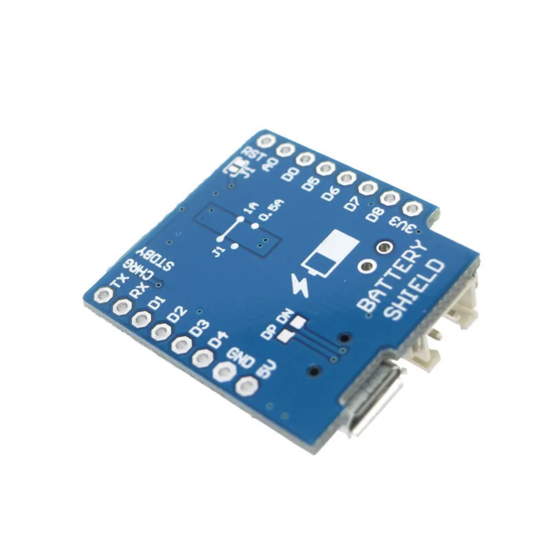 Wemos D1 Мини Защита аккумулятора USB один литиевый аккумулятор Зарядка Boost модуль с