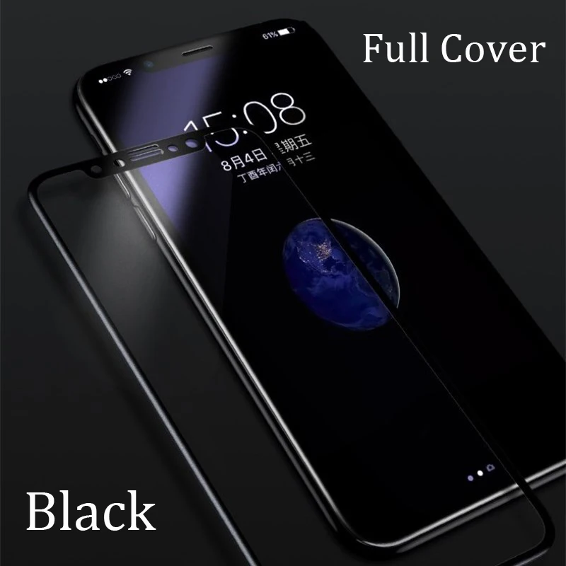 Полное покрытие матовое закаленное стекло для iPhone X XS защита экрана олеофобное покрытие без отпечатков пальцев матовое 9H закаленное стекло