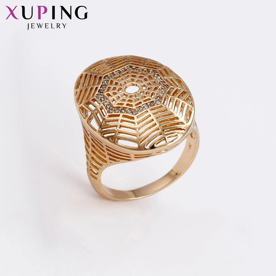 Xuping Новое поступление роскошное кольцо позолоченное модное романтическое для