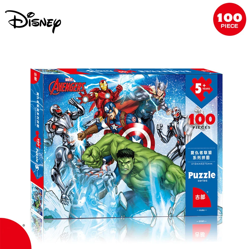 Пазл Disney из 100 штук пазл в коробке для детей 6 7 8 лет обучающие игрушки|Пазлы| |