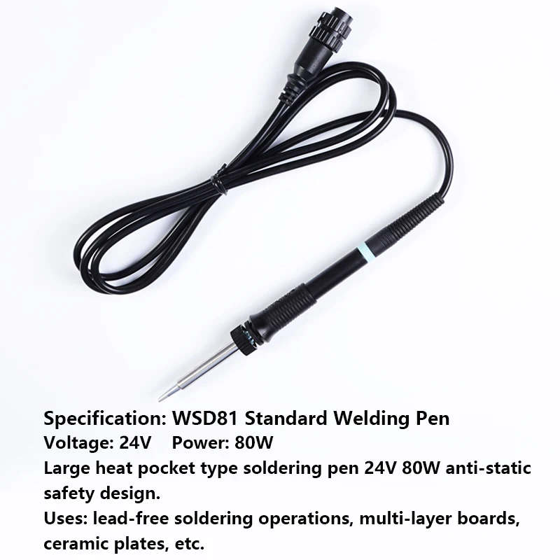 Weller ручной паяльник WSP80 ручка WSD81 24 в 80 вт стандартная паяльная станция