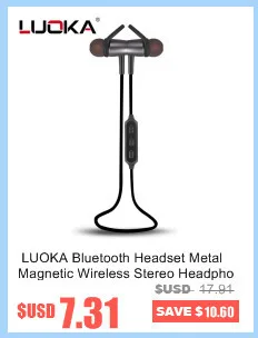 Bluetooth Headphones LUOKA M9 Wireless In-Ear Noise Reduction earphone with Microphone Sweatproof Stereo Bluetooth Headset