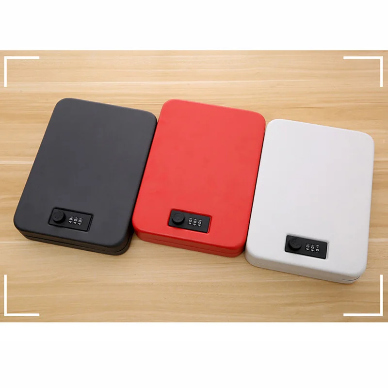 2018 портативные автомобильные сейфы пистолетные коробки ящики для наличных