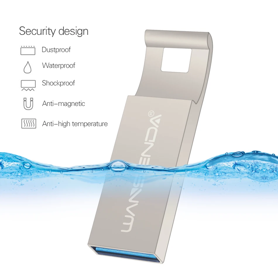 USB-флеш-накопитель Wansenda портативный высокоскоростной USB 3 0 64 ГБ 32 16 8 Гб |