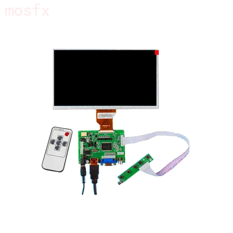 9-дюймовый ЖК-дисплей для Raspberry Pi ЖК-экран TFT монитор AT090TN12 HDMI VGA вход драйвер платы