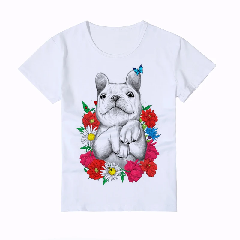 Новые модные костюмы для мальчиков и девочек рубашка милый дизайн собаки