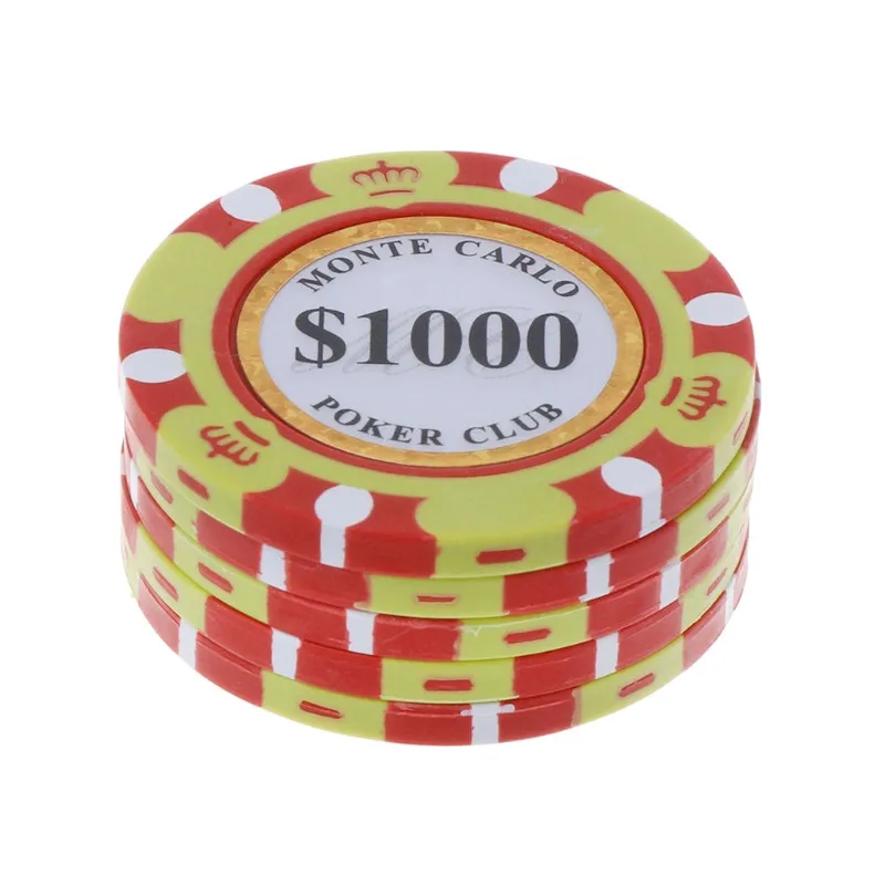 5 шт. фишки для покера глиняные монеты для казино 14 г Texas Hold'em Baccarat защита для карт 4 см INY