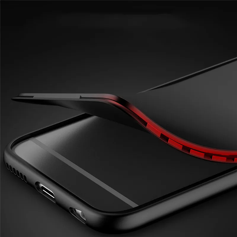 Ударопрочный Мягкий чехол с защитой 360 градусов для iPhone 5 SE бампер телефона из
