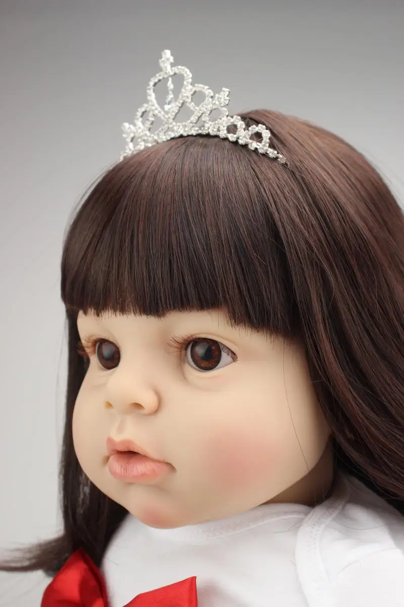 Реалистичная силиконовая кукла-младенец Bebe NPK 70 см большая Арианна игрушки