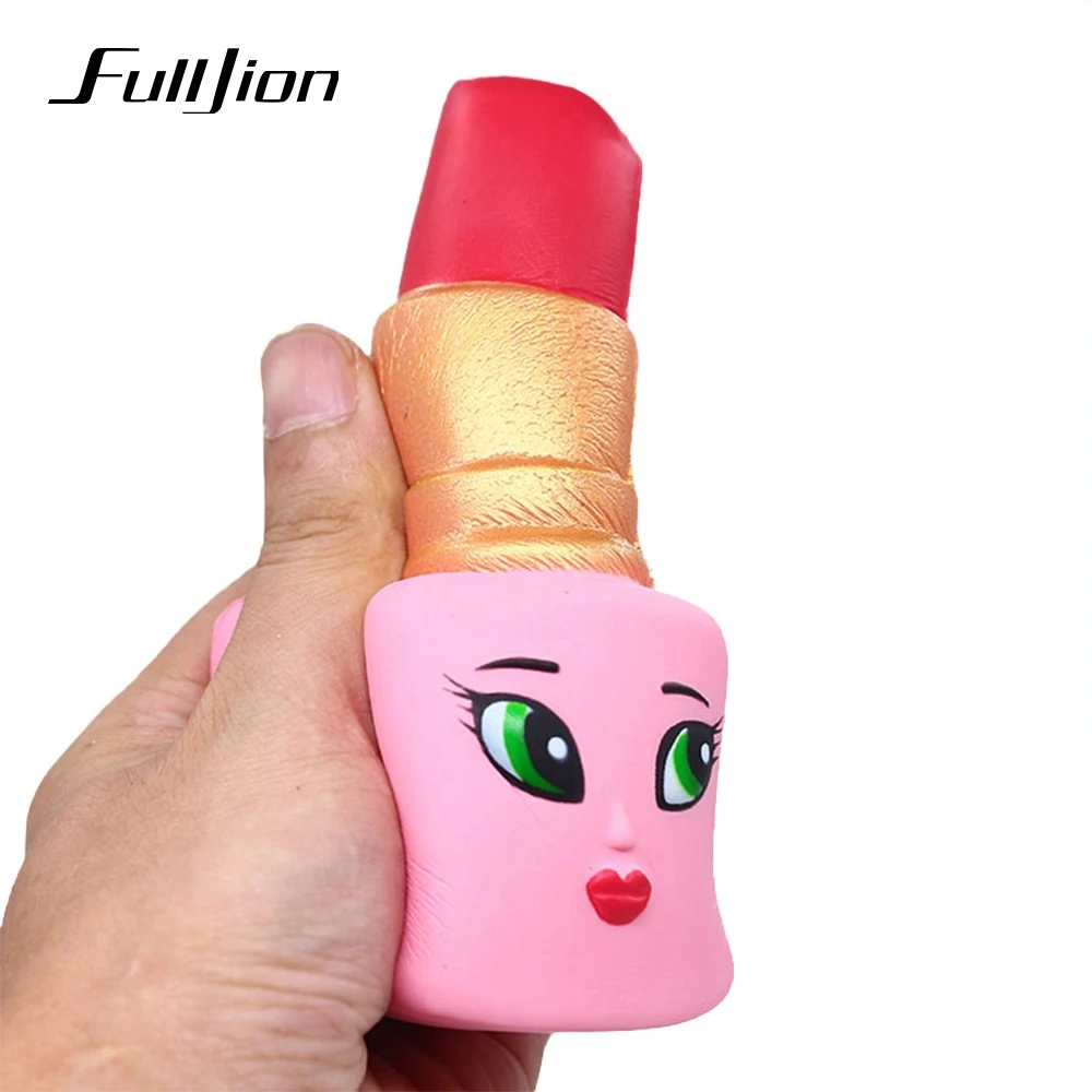 Fulljion мягкая губная помада приколы розыгрышки игрушки для снятия стресса сюрприз
