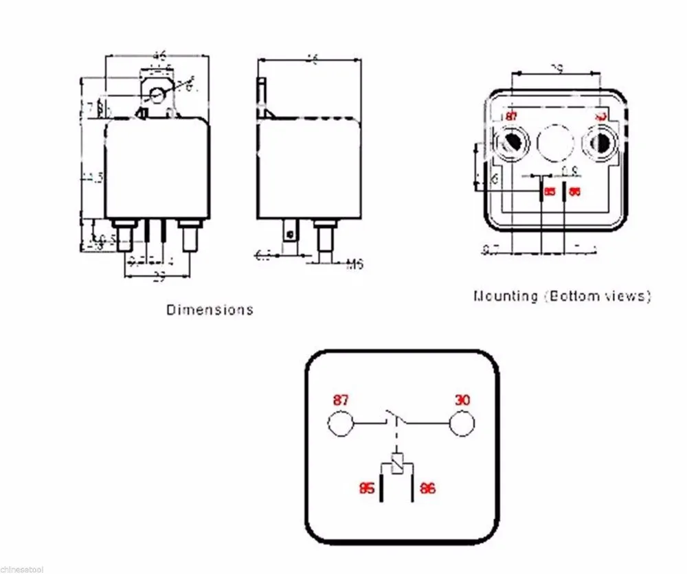 1 шт. новинка 12 в постоянного тока 200 а сверхмощное реле вкл./выкл. Автомобиля