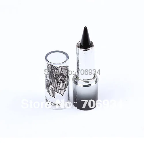 Подводка для глаз крем карандаш 24 шт. черная палочка изумрудная водостойкая