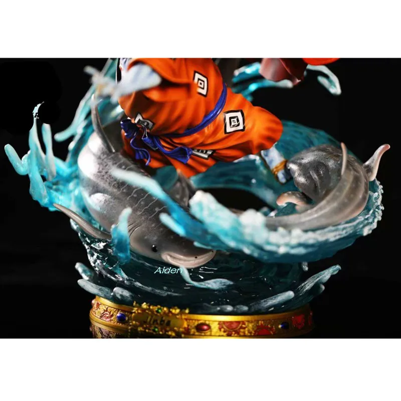 15&quot ONE PIECE Statue The Straw Hat Pirates Bust Jinbe Full-Length Portrait Seven Warlords Of Sea GK Action Figure 37CM B812 | Игрушки и