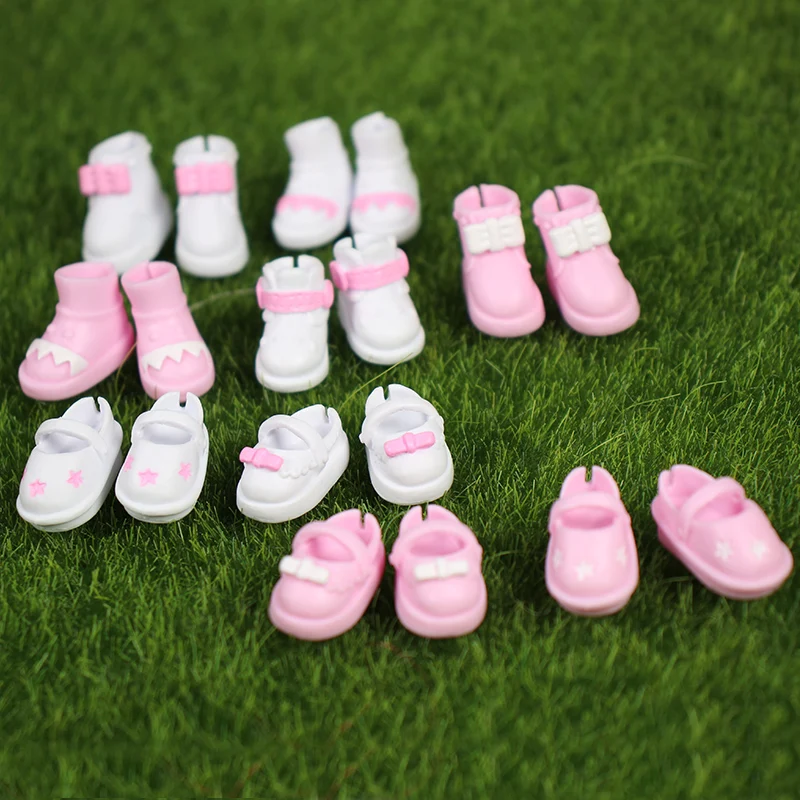 Обувь для 1/12 BJD OB11 резиновая обувь с бантом подходит 1/8 подарков middie toys|Куклы| |