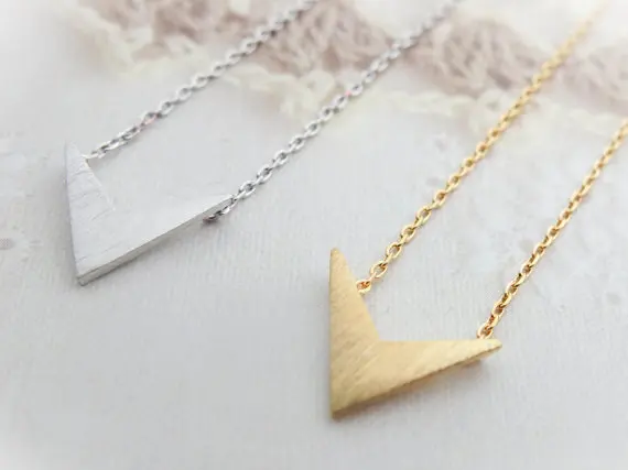 Женское Ожерелье чокер yiustar треугольное ожерелье с треугольным кулоном|pendants for