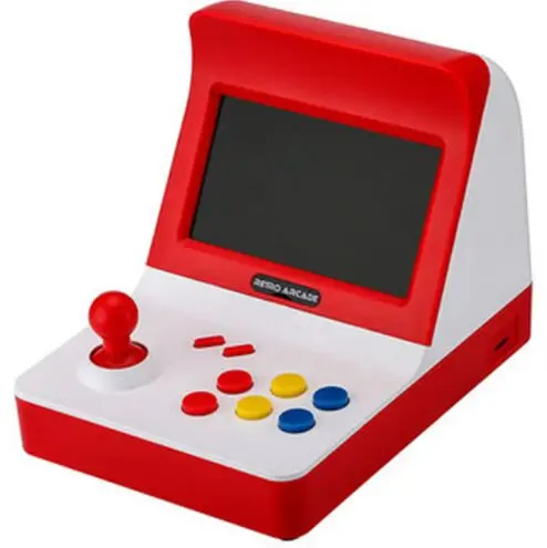 RS-07 NEOGEO Ретро аркадная портативная мини портативная игровая консоль 64bit 4,3 дюймов 16 Гб встроенные 3000 игры с розничной коробкой - Цвет: Белый