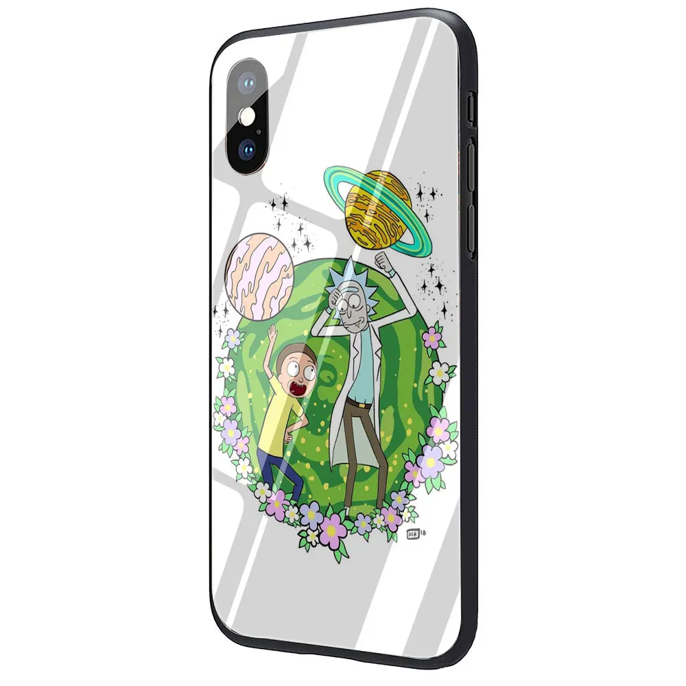 G5 Черный чехол из закаленного стекла ТПУ для iPhone 11 Pro X или 10 8 7 6 6S Plus Xr Xs Max - Цвет: G5