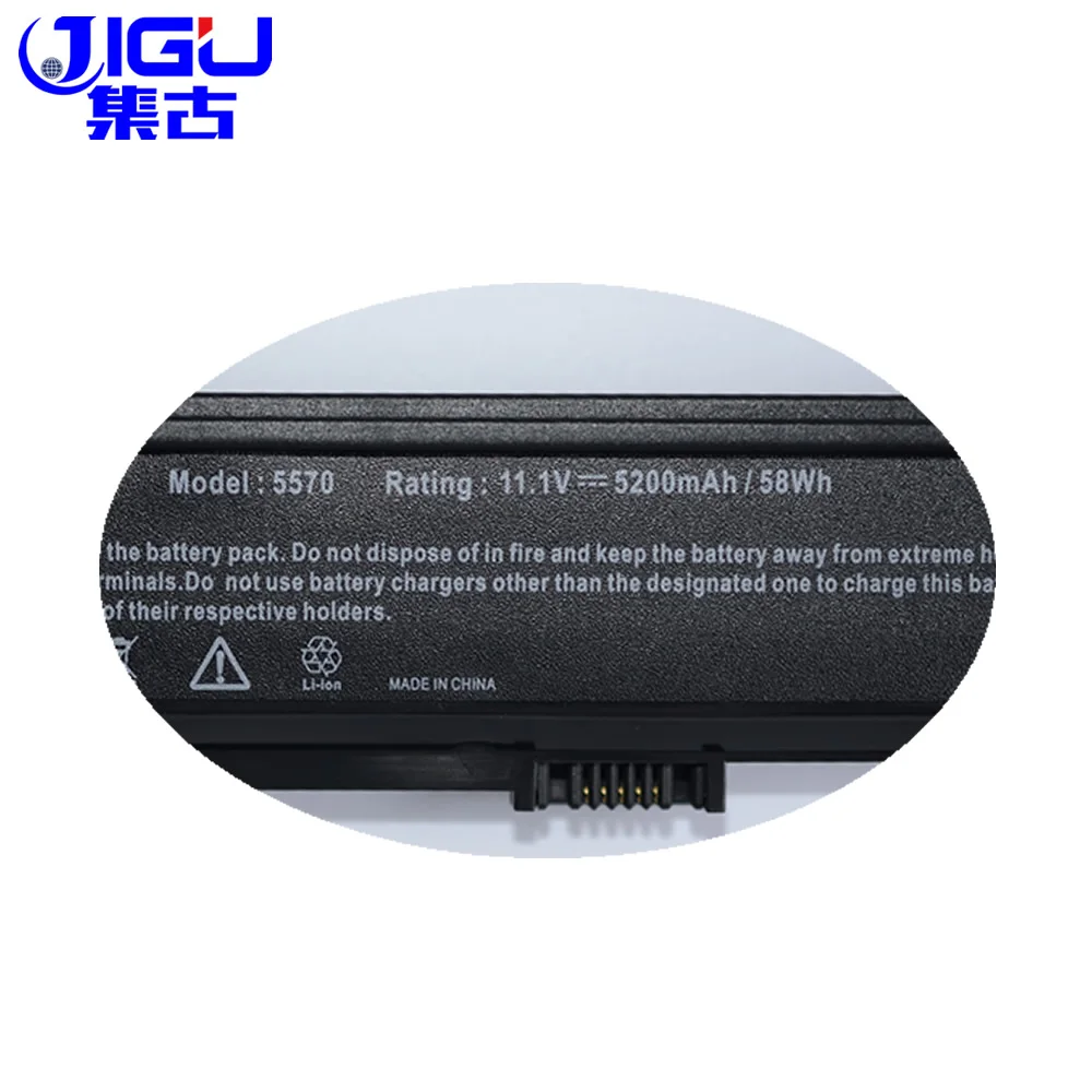 JIGU 6 ячеек ноутбук Батарея для acer Aspire 3030 3050 3200 3600 3680 5050 5500 5504 5570 5570Z 5580 черный