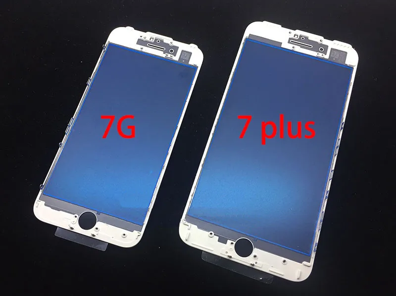 10 шт. внешнее стекло с рамкой Рамка для iPhone 8G 8P 6G 6plus 6S 7G plus 5S 5G ЖК дисплеем