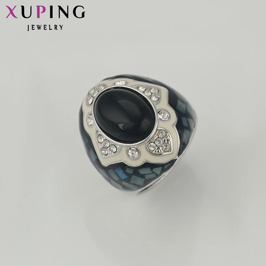 Xuping модное женское Ювелирное кольцо с белым покрытием Стразы Обручальное
