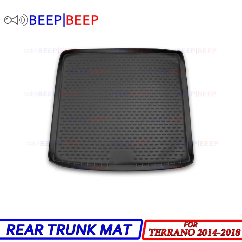Коврик для багажника автомобиля Nissan Terrano 2014 2018 задний внутренний багажник