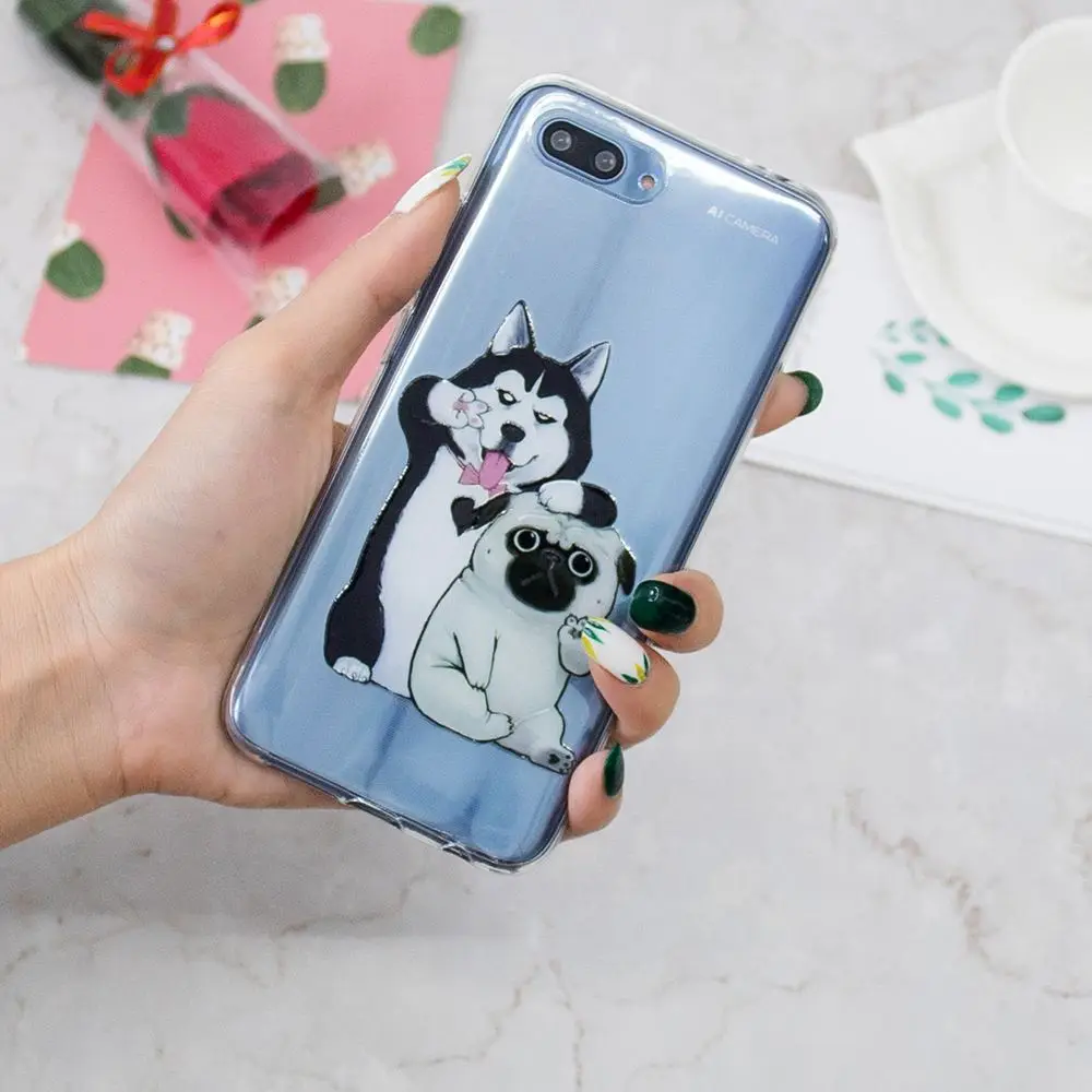 ТПУ чехол для Huawei Honor 10 COL-L29 COL-L29A мягкий телефона коробка Honor10 COL L29 L29A силиконовый |