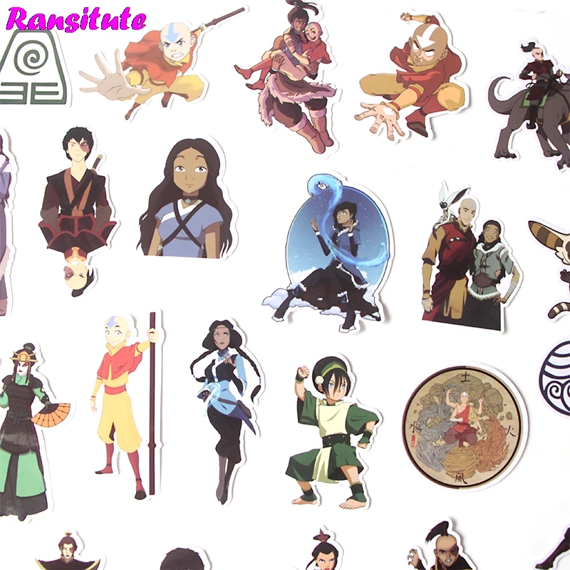 41 шт./компл. аниме Мультяшные наклейки сделай сам для багажа ноутбука скейтборда