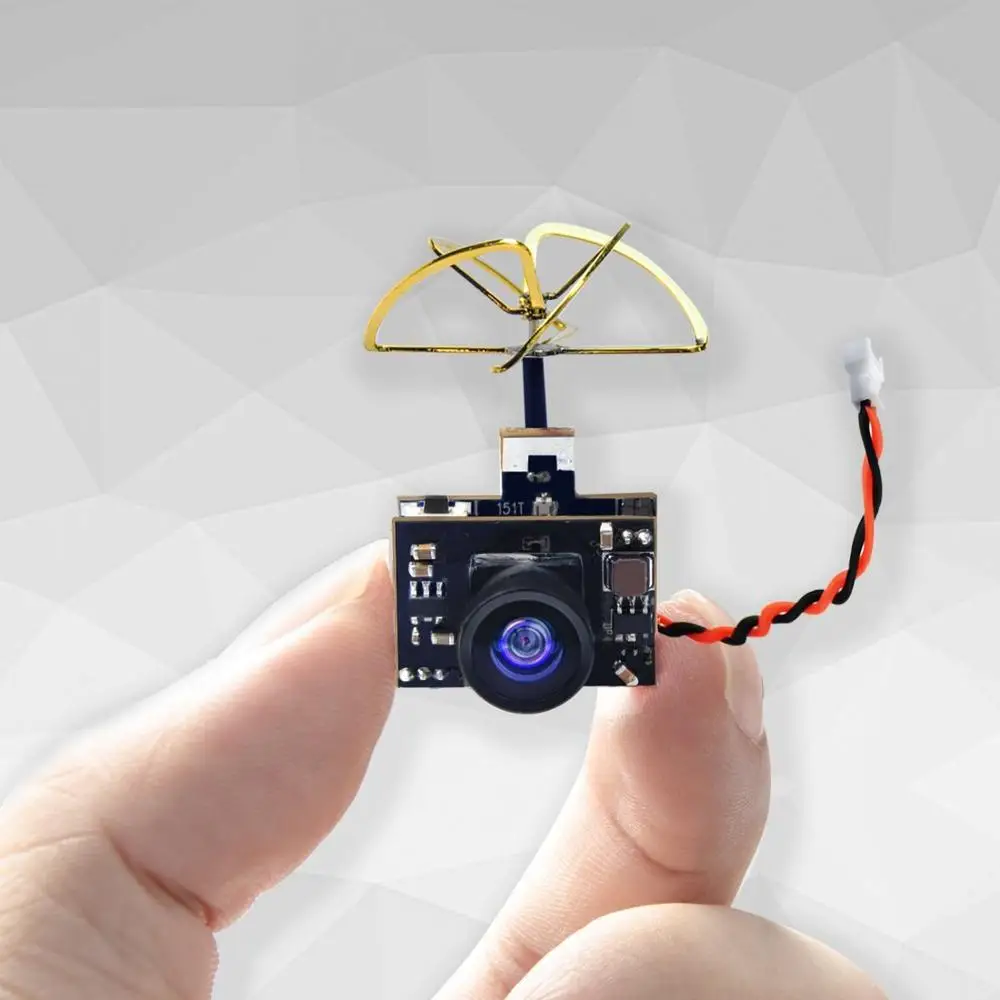 АКК A1 мини 5,8 ГГц 40CH 25 передатчик mw FPV raceband 600TVL FPV Micro AIO Камера с клевером Антенна для FPV Камера Системы - Цвет: A1