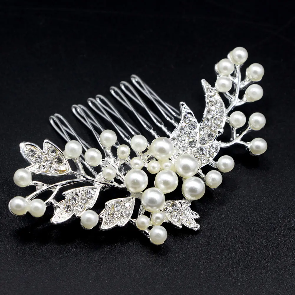 Simulated Bridal Jewelry Rhinestone Hair Accessories Wedding Hairpin for Women CX17 | Украшения и аксессуары