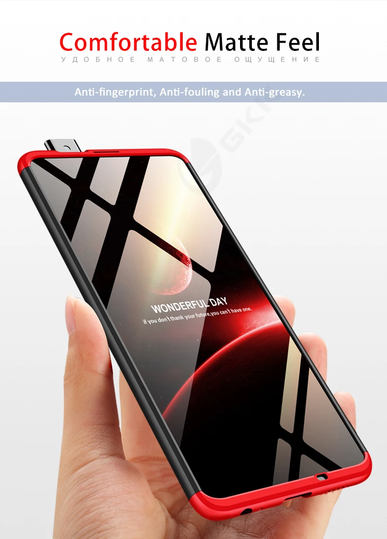 GKK Роскошный чехол для huawei P smart Z чехол 3 в 1 матовый Жесткий ПК цветной чехол в деловом стиле для Y9 Prime чехол Funda