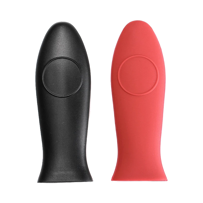1 Set Silicone Hot Handle Holder Non Slip for Cast Iron Skillet Frying Pans Griddle DC156 | Дом и сад