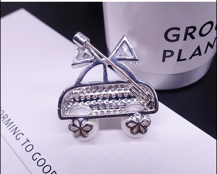 ZH select Colour Fashion shell pearl brooch woman personality garment Dresses Multi-use Jewelry Corsage | Украшения и аксессуары