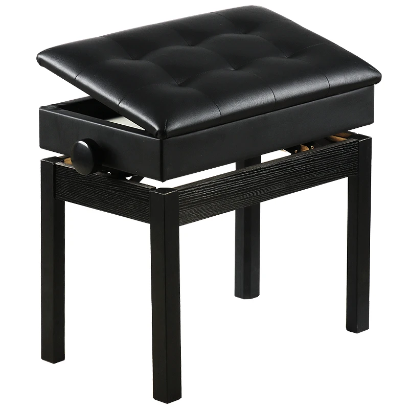 Фортепианный табурет с одним подъемом двойной стул из массива дерева для