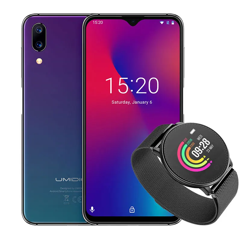 Add Uwatch Twilight UMIDIGI One Max Global Bands 4 Гб 128 ГБ 6," полноэкранный смартфон Helio P23 4150 мАч NFC Беспроводное зарядное устройство для лица ID 18 Вт - Цвет: Add Uwatch Twilight