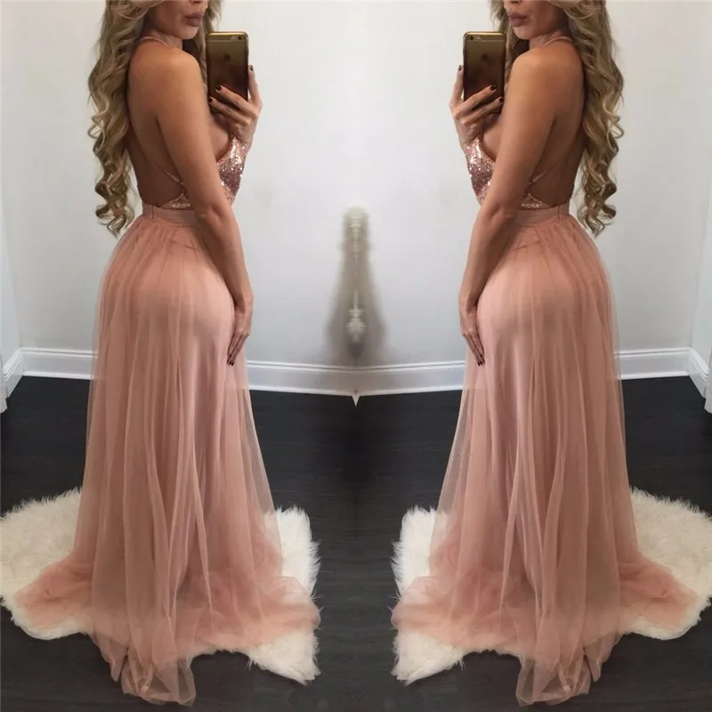 summer dress fashion wedding sexy High Split dresses evening party Mesh Chiffon Lace Sequins Sexy bodycon women Dress