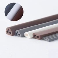 silicone rubber adhesive seals sliding door window weatherstrip cupboard wardrobe gasket 9 x 2mm 4mm 6mm 8mm 6m gray white brown