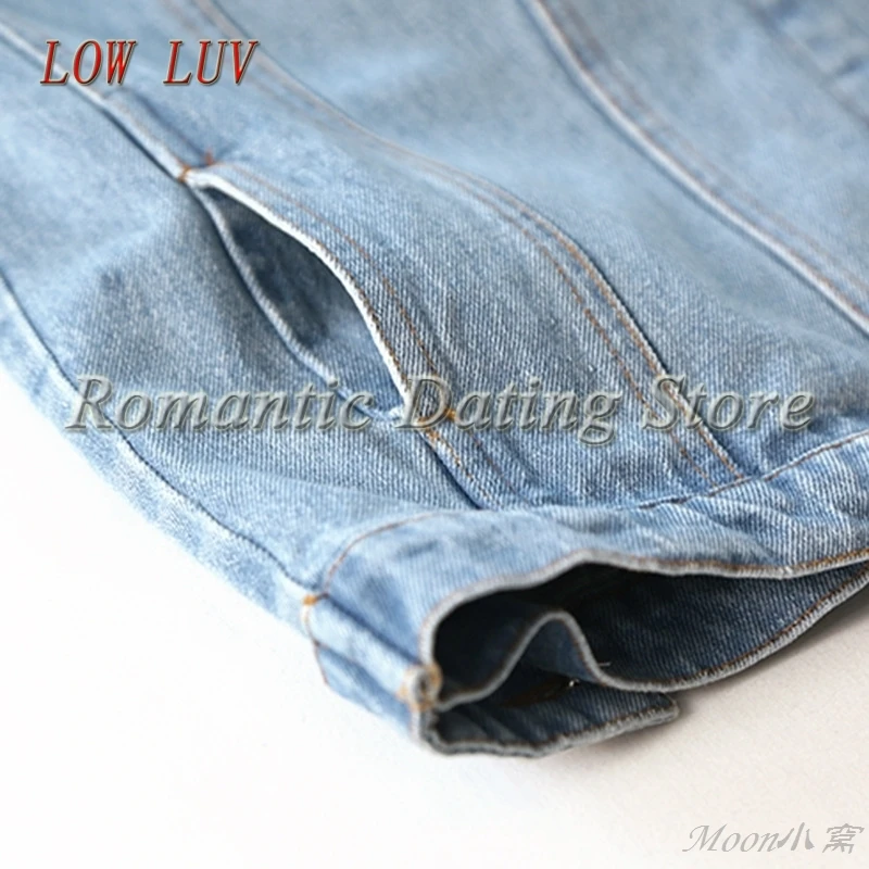 Женская джинсовая куртка с длинным рукавом вышивкой|women denim jacket|jeans coatbasic coats |