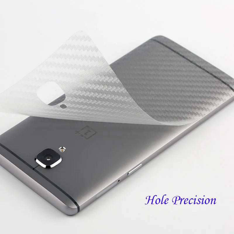 Для Oneplus 3/3t One Plus Oneplus3 наклейка из углеродного волокна с полным покрытием Защитная