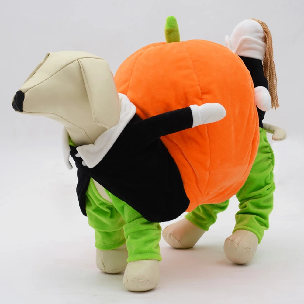 Костюм Тыква для переноски щенка на Хэллоуин|halloween puppy|cat clothesdog clothes coat |