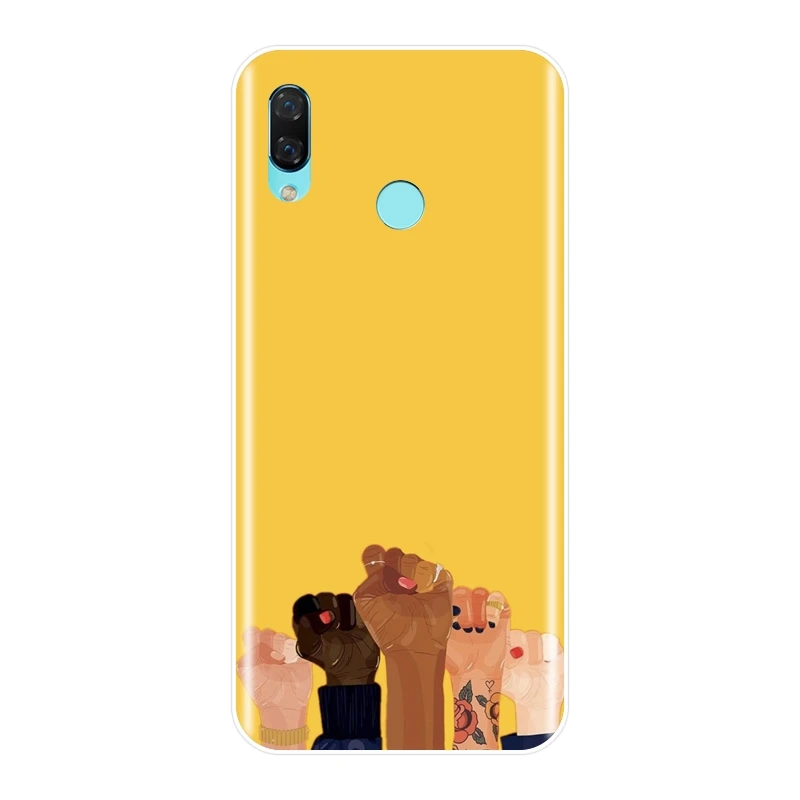 Feminist Girl Power задняя крышка для Huawei Nova 2i 3 3I 3E 2 Lite Plus Мягкий силиконовый чехол