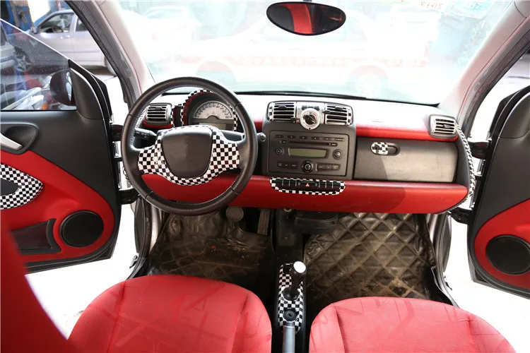 Для Smart Fortwo Forfour 2009-2014 украшение интерьера автомобиля Стайлинг Аксессуары