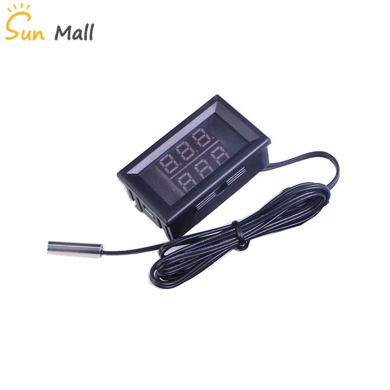 

Автомобильный термометр напряжения, 5 В, 12 В, 24 В, 48 В, 60 в, 72 в, совместим с аккумуляторами для автомобилей/электромобилей с зондом