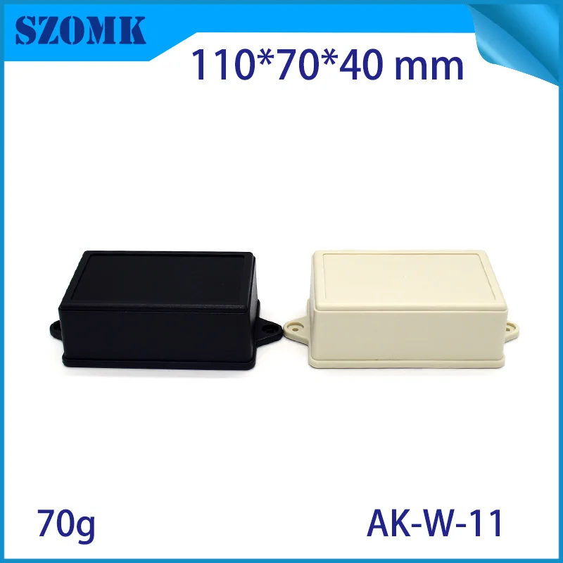 Один кусок diy пластиковые корпуса для электроники настенное крепление