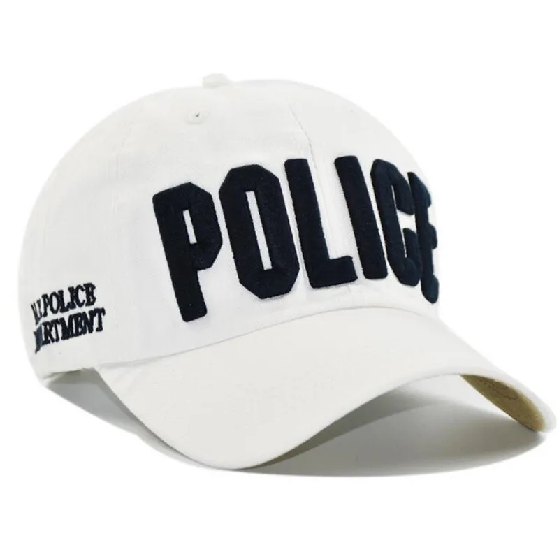 Высококачественная полицейская зимняя бейсболка мужские Снэпбэк кепки