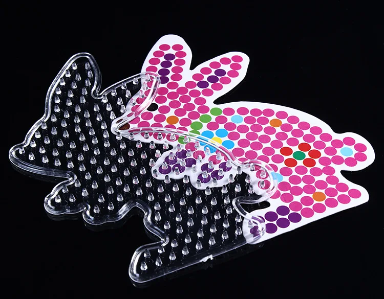 5 мм 24 цвет 2400 шт. perler бисер комплект hama Бусы с шаблонами аксессуары для детей DIY