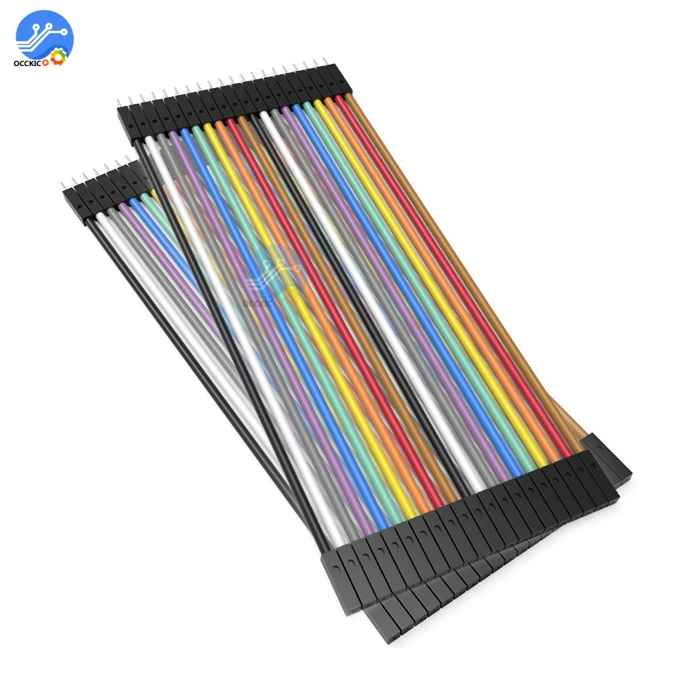 40PIN 20 см Dupont линия Мама-папа перемычка провод кабель для arduino DIY KIT | Электроника