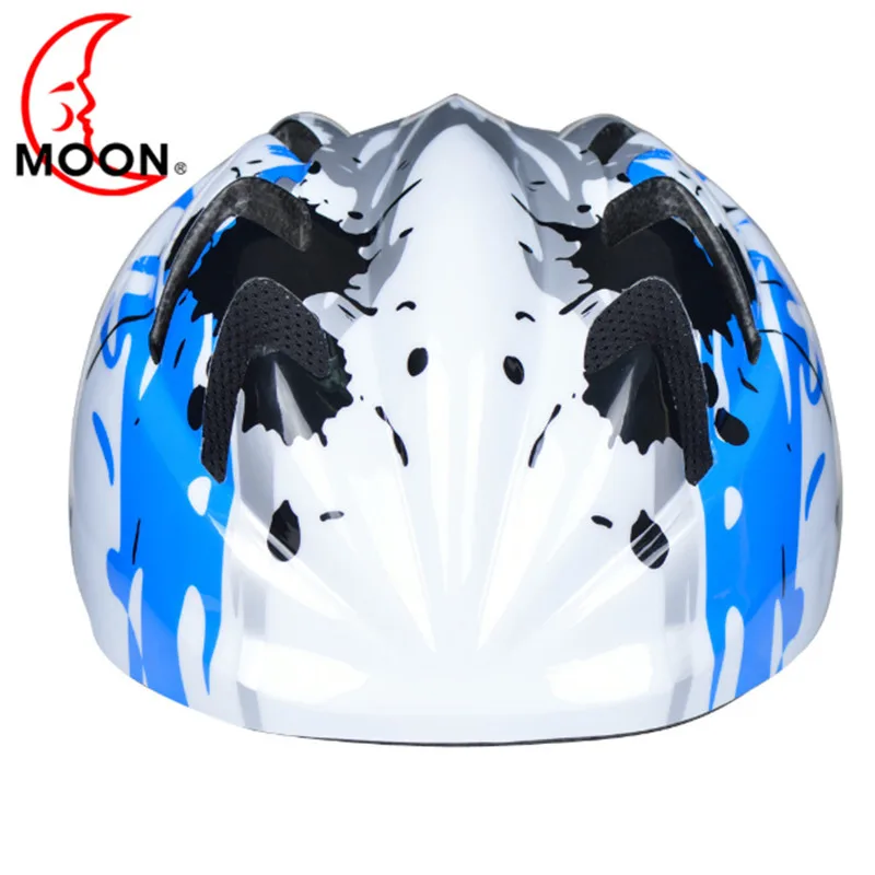 MOON Cute Kids Helmet Hot out Mold с принтом граффити Безопасная езда/Оборудование для катания
