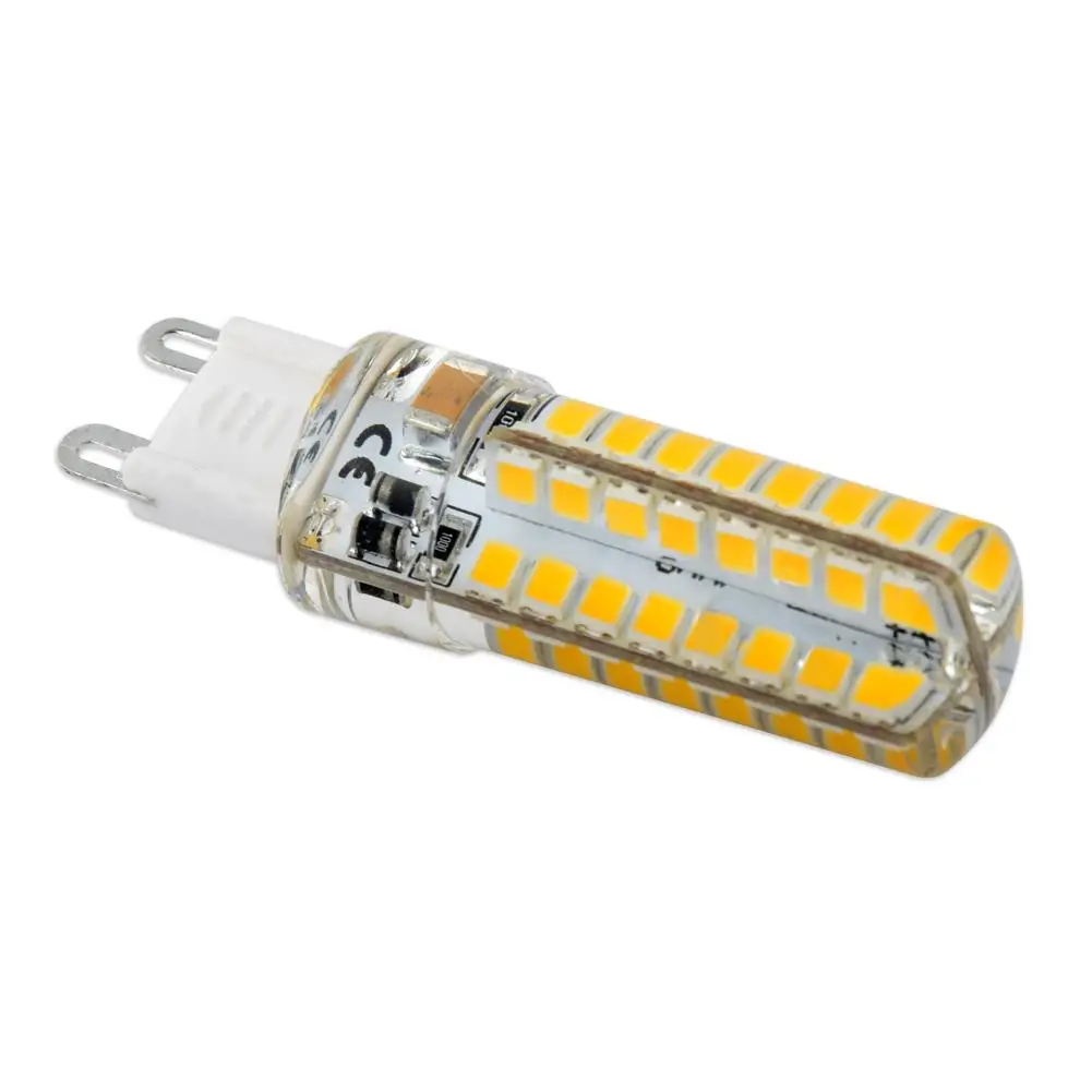 TSLEEN SMD2835 светодиодный светильник с силиконовой кукурузой, белый теплый белый светильник, AC DC 12V 220V G4 G9 E12 E14, замена галогенной лампы 20-50 W, люстра